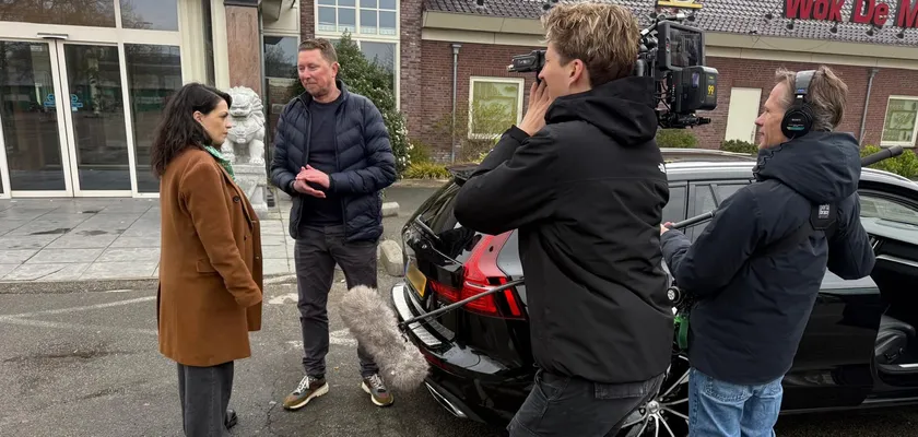 Opnames voor Stephanie First van de VPRO in Utrecht